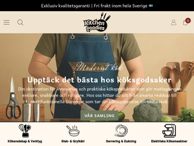 Kitchengoodies.se homepage screenshot