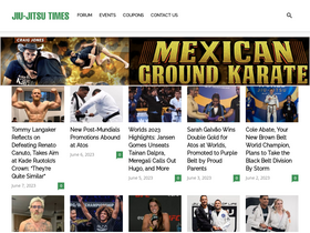 'jiujitsutimes.com' screenshot