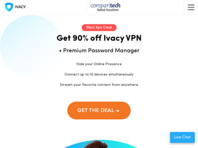 'ivacy.com' screenshot