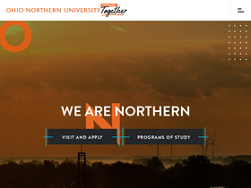 'onu.edu' screenshot