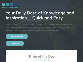 'needtoknowfacts.com' screenshot