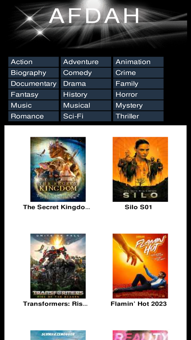 Afdah on sale tv movies