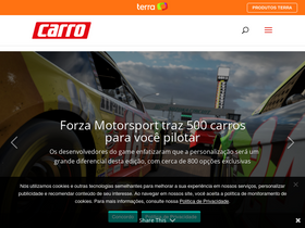 'revistacarro.com.br' screenshot