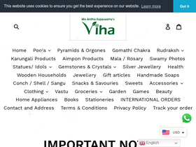 'viha.online' screenshot