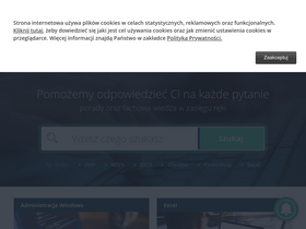 'poradykomputerowe.pl' screenshot