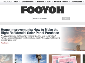 'fooyoh.com' screenshot