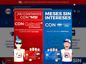 'mndelgolfo.com' screenshot