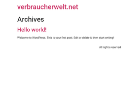 verbraucherwelt.net