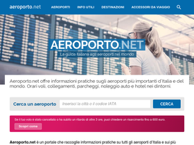 'aeroporto.net' screenshot