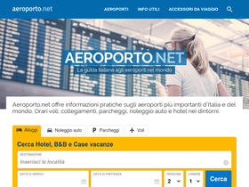 'aeroporto.net' screenshot