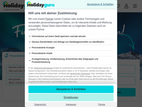 'holidayguru.ch' screenshot