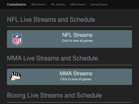 crackstreams.me Competitors - Top Sites Like crackstreams.me