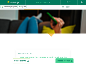 'globalcaja.es' screenshot