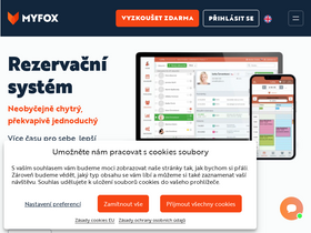 'myfox.cz' screenshot