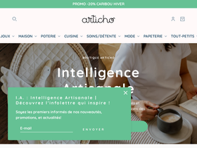 articho.ca homepage screenshot