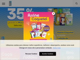'coquetel.com.br' screenshot