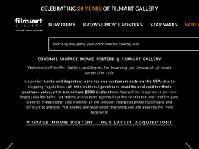 'filmartgallery.com' screenshot