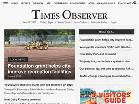 'timesobserver.com' screenshot