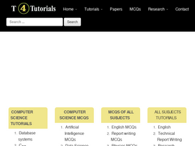 't4tutorials.com' screenshot
