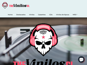 theviniloscl.com homepage screenshot