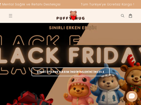 Puffy Hug Türkiye website screenshot