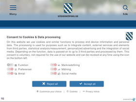 'soderkoping.se' screenshot