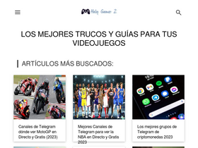 'holygamerz.com' screenshot