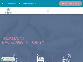 'medaway.co.uk' screenshot