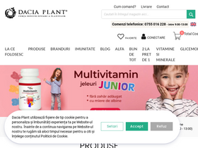 'daciaplant.ro' screenshot