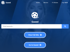 'gaxed.com' screenshot