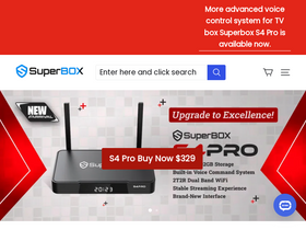 'superboxtv.shop' screenshot