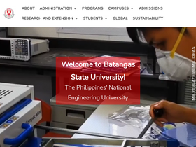 'batstate-u.edu.ph' screenshot