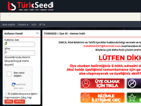 'turkseed.com' screenshot