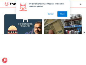 'thefauxy.com' screenshot