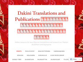 'dakinitranslations.com' screenshot