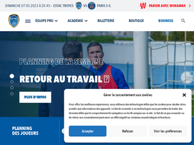 'estac.fr' screenshot