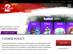 'guildwars2.com' screenshot