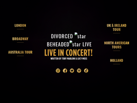 'sixthemusical.com' screenshot