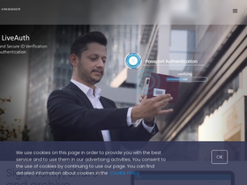 'arksigner.com' screenshot