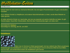 'heilkraeuter.de' screenshot
