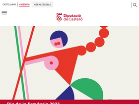 'dipcas.es' screenshot