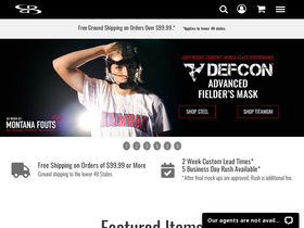 'boombah.com' screenshot