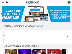 'portaldisc.com' screenshot