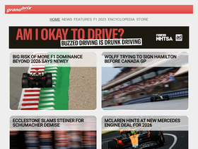 'grandprix.com' screenshot