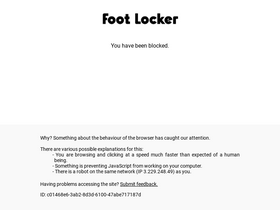 'footlocker.es' screenshot