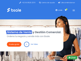'bsale.com.mx' screenshot