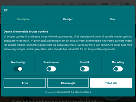 'forsea.dk' screenshot