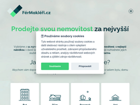 'fermakleri.cz' screenshot