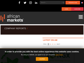 'african-markets.com' screenshot