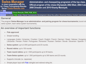 'swiss-manager.at' screenshot
